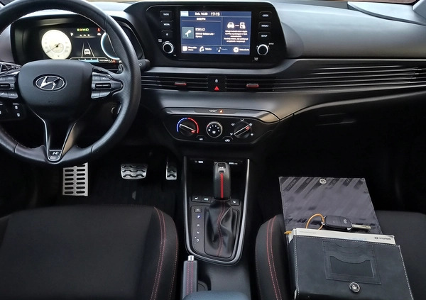 Hyundai i20 cena 61999 przebieg: 27000, rok produkcji 2022 z Biała Piska małe 781